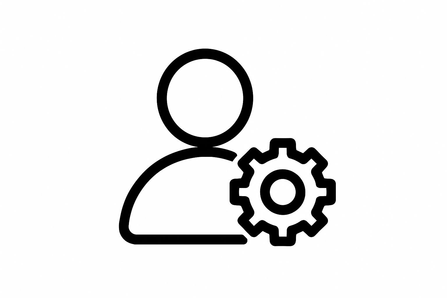 minimalist black icon